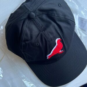 NWT Staple Pigeon black Hat unisex logo adjustable